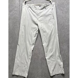 adidas mens ultimate 365 Beige‎ golf pants 38x31 Mid Rise Performance Stretch